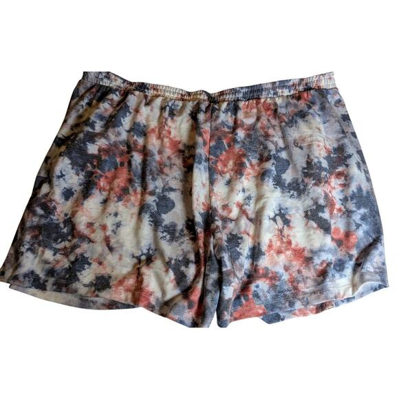 Live Well Lifestyle Pull On Shorts 26/28W 5.5" Inseam Tie Dyed High Rise - Picture 2 of 8